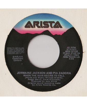 Quand la pluie commence à tomber [Jermaine Jackson,...] - Vinyl 7", 45 RPM, Single, Stéréo [product.brand] 1 - Shop I'm Jukebox 