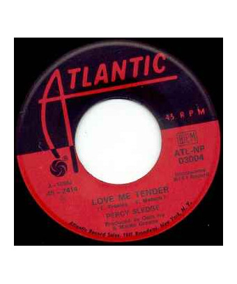Love Me Tender Pour quoi je vis [Percy Sledge] - Vinyle 7", 45 tr/min [product.brand] 1 - Shop I'm Jukebox 