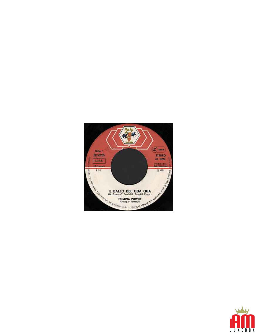 Il Ballo Del Qua Qua [Romina Power] – Vinyl 7", 45 RPM, Stereo [product.brand] 1 - Shop I'm Jukebox 