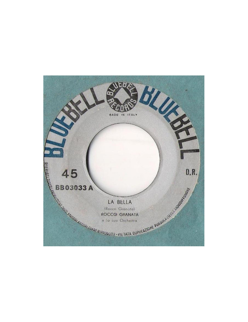 La Bella Rocco Cha Cha [Rocco Granata] – Vinyl 7", 45 RPM [product.brand] 1 - Shop I'm Jukebox 