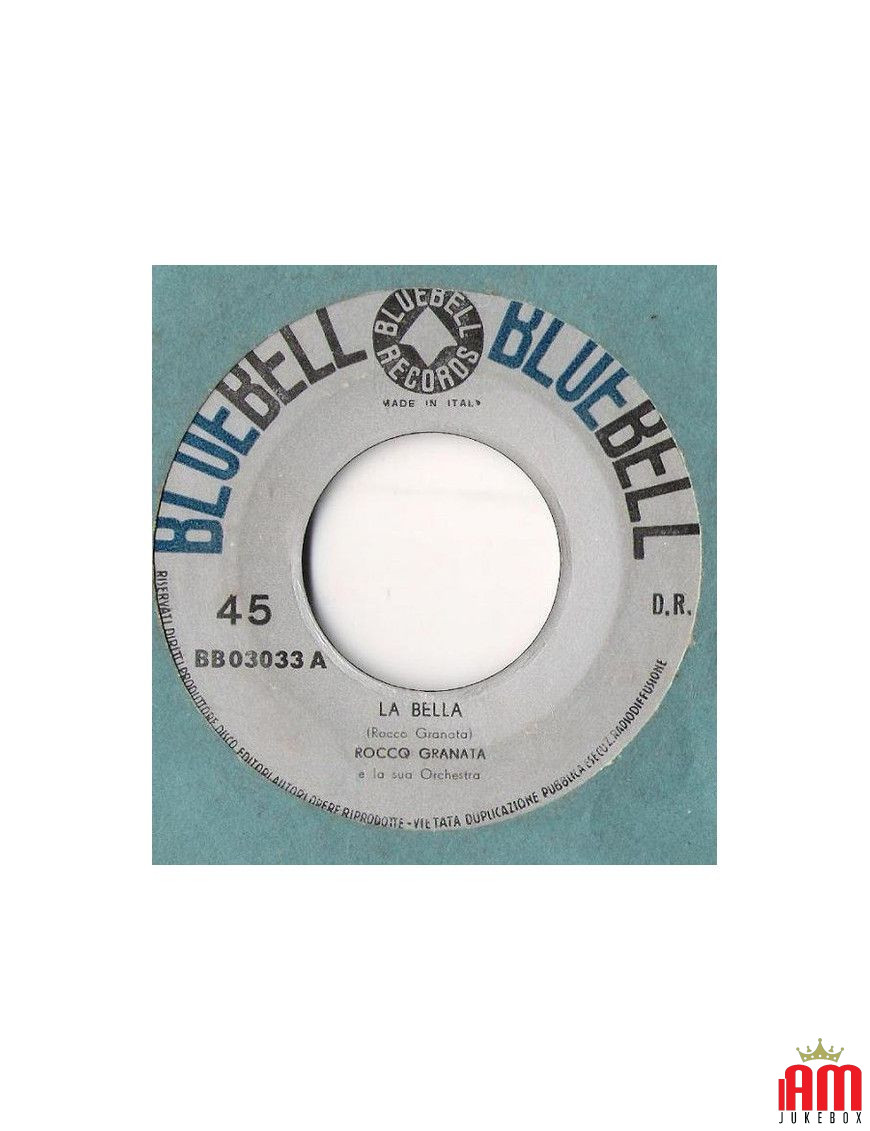 La Bella Rocco Cha Cha [Rocco Granata] - Vinyl 7", 45 RPM [product.brand] 1 - Shop I'm Jukebox 