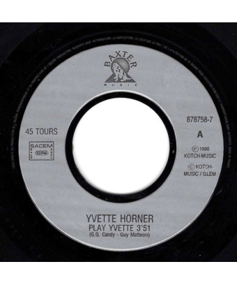 Play Yvette [Yvette Horner] - Vinyl 7", 45 RPM, Single
