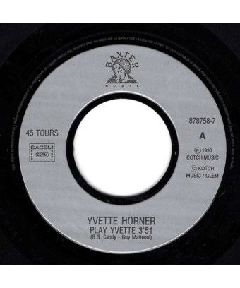 Play Yvette [Yvette Horner] - Vinyle 7", 45 tours, Single [product.brand] 1 - Shop I'm Jukebox 