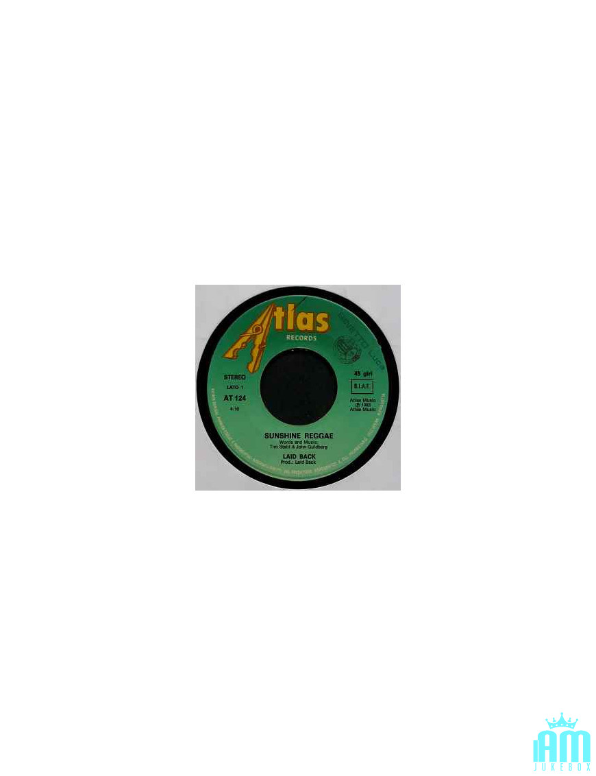 Sunshine Reggae [Laid Back] – Vinyl 7", 45 RPM, Single [product.brand] 1 - Shop I'm Jukebox 