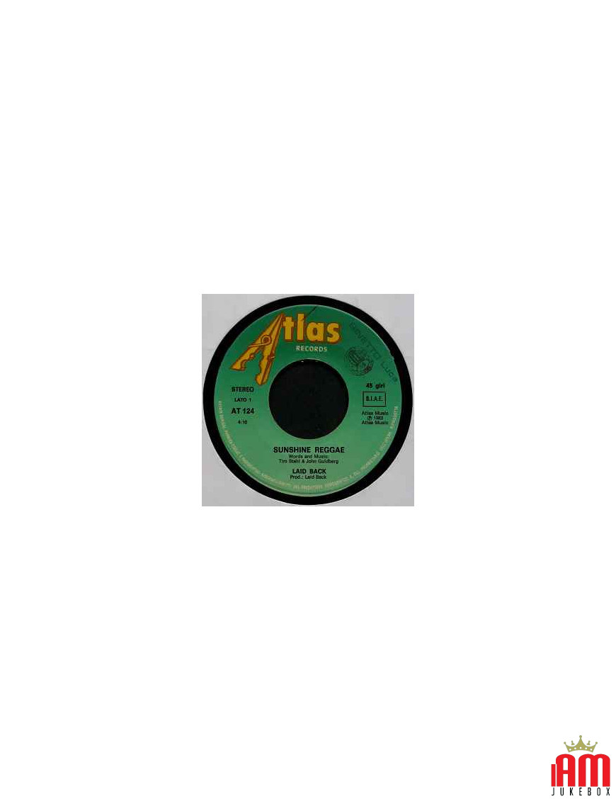 Sunshine Reggae [Laid Back] - Vinyle 7", 45 tours, Single
