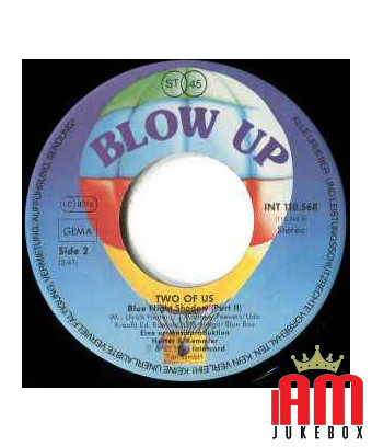 Blue Night Shadow [Two Of Us] – Vinyl 7", 45 RPM, Single, Stereo [product.brand] 1 - Shop I'm Jukebox 