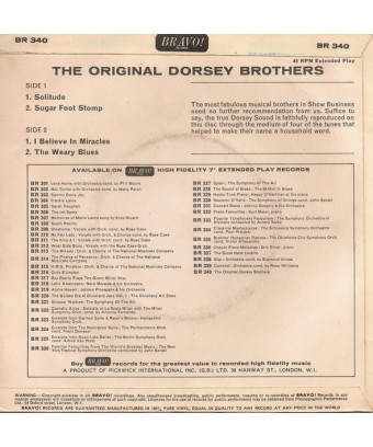 The Original Dorsey Bros. [The Dorsey Brothers] – Vinyl 7", EP [product.brand] 1 - Shop I'm Jukebox 
