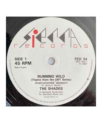 Running Wild  [The Shades (44)] - Vinyl 7", 45 RPM, Single