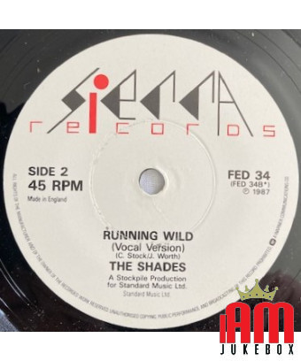 Running Wild [The Shades (44)] – Vinyl 7", 45 RPM, Single [product.brand] 1 - Shop I'm Jukebox 