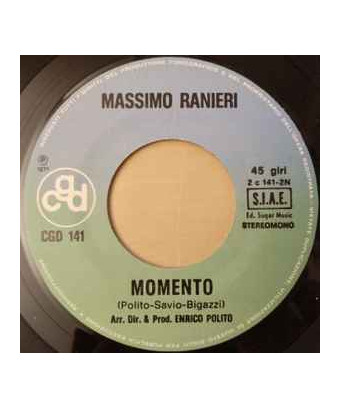Via Del Conservatorio [Massimo Ranieri] - Vinyl 7", 45 RPM
