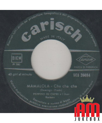 Mamalola Lassame (Let Me Go) [Peppino Di Capri EI Suoi Rockers] – Vinyl 7", 45 RPM, Neuauflage [product.brand] 1 - Shop I'm Juke