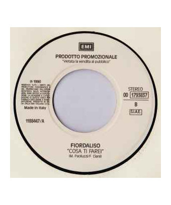 What Are You Doing With A Fool Like Me   Cosa Ti Farei [Joe Cocker,...] - Vinyl 7", 45 RPM, Promo
