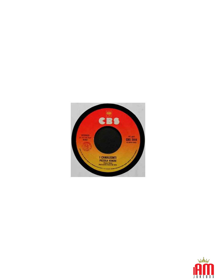 Little Venus [I Camaleonti] - Vinyl 7", 45 RPM, Single, Stéréo [product.brand] 1 - Shop I'm Jukebox 