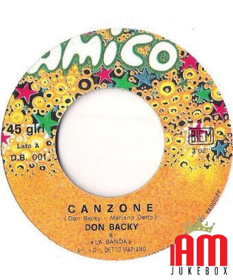 Canzone [Don Backy] - Vinyl 7", 45 RPM, Mono