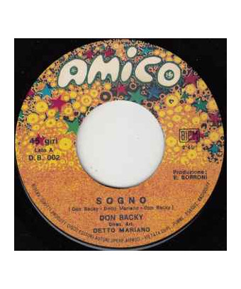 Sogno [Don Backy] - Vinyl 7", 45 RPM