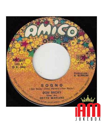 Sogno [Don Backy] - Vinyl 7", 45 RPM [product.brand] 1 - Shop I'm Jukebox 