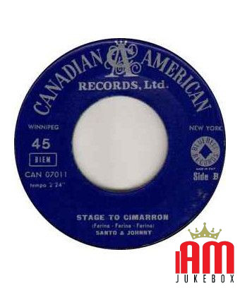 Spanish Harlem Stage To Cimarron [Santo & Johnny] - Vinyle 7", 45 tours [product.brand] 1 - Shop I'm Jukebox 