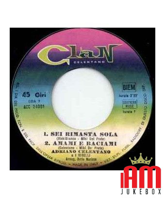 Bleib weg von mir, liebe mich und küsse mich, du bist allein gelassen [Adriano Celentano] – Vinyl 7", 45 RPM [product.brand] 1 -