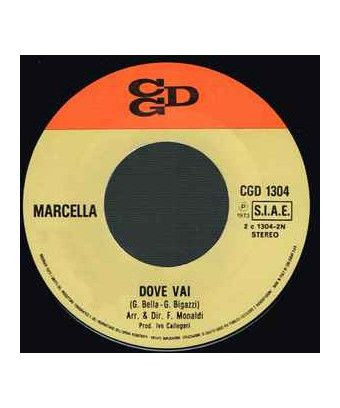 Io, Domani [Marcella Bella] – Vinyl 7", 45 RPM [product.brand] 1 - Shop I'm Jukebox 