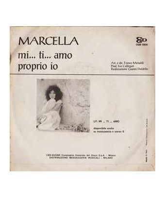 Ich... ich liebe dich... [Marcella Bella] - Vinyl 7", 45 RPM [product.brand] 1 - Shop I'm Jukebox 