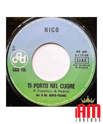 Cento Campane [Nico Dei Gabbiani] - Vinyl 7", 45 RPM [product.brand] 1 - Shop I'm Jukebox 