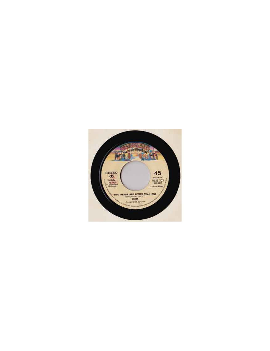 Zwei Köpfe sind besser als einer [Cube (2)] – Vinyl 7", 45 RPM, Stereo [product.brand] 1 - Shop I'm Jukebox 