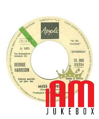 Give Me Love (Give Me Peace On Earth) [George Harrison] - Vinyl 7", 45 RPM, Jukebox