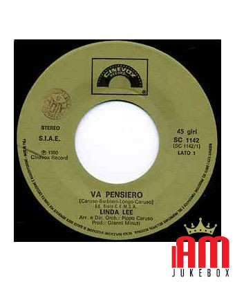 Va Pensiero [Linda Lee (2)] - Vinyl 7", 45 RPM [product.brand] 1 - Shop I'm Jukebox 