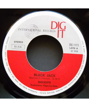 Black Jack [Baciotti] - Vinyl 7", Single