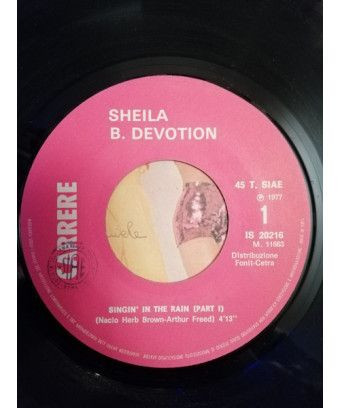 Singin' In The Rain [Sheila & B. Devotion] – Vinyl 7", 45 RPM [product.brand] 1 - Shop I'm Jukebox 