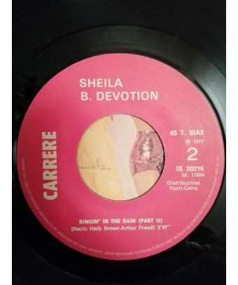 Singin' In The Rain [Sheila & B. Devotion] - Vinyle 7", 45 tours [product.brand] 1 - Shop I'm Jukebox 