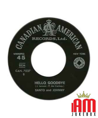 Love Is Blue Hello Goodbye [Santo & Johnny] - Vinyle 7", Single [product.brand] 1 - Shop I'm Jukebox 