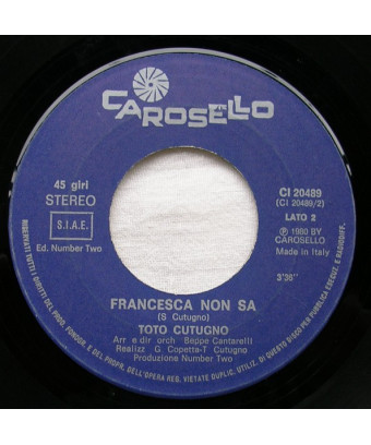 Flash [Toto Cutugno] - Vinyl 7", 45 RPM