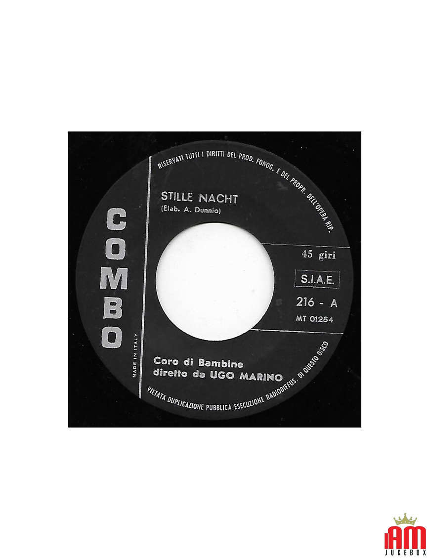 Stille Nacht Piva Di Natale [Coro Di Bambine,...] – Vinyl 7", 45 RPM [product.brand] 1 - Shop I'm Jukebox 