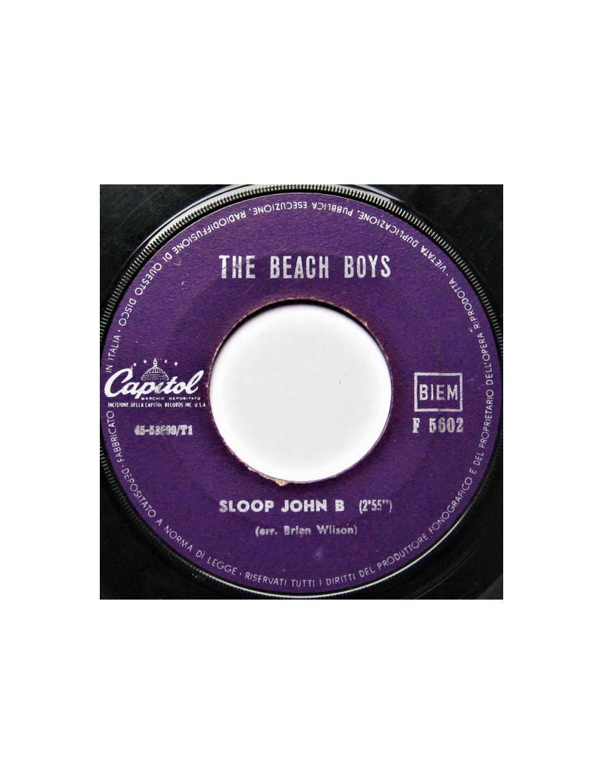 Sloop John B [The Beach Boys] - Vinyl 7", Single