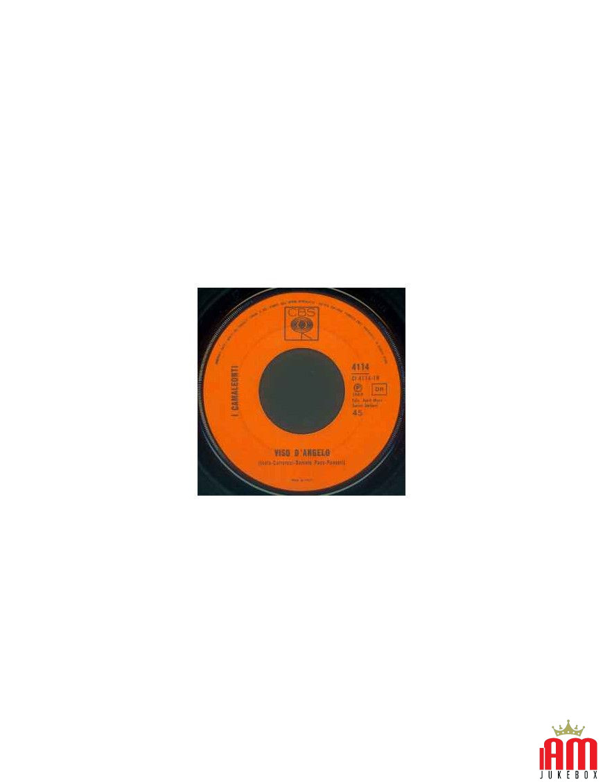 Viso D'Angelo [I Camaleonti] - Vinyl 7", 45 RPM [product.brand] 1 - Shop I'm Jukebox 