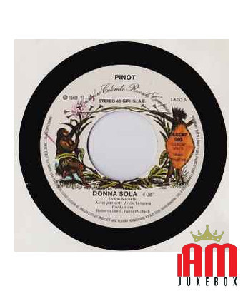 Donna Sola [Pinot] - Vinyle 7", 45 tours, stéréo [product.brand] 1 - Shop I'm Jukebox 