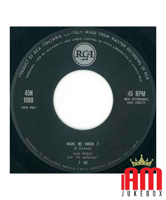 C'est maintenant ou jamais [Elvis Presley] - Vinyl 7", 45 tr/min, Single