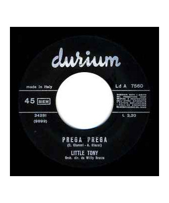 Prega Prega  [Little Tony] - Vinyl 7", 45 RPM