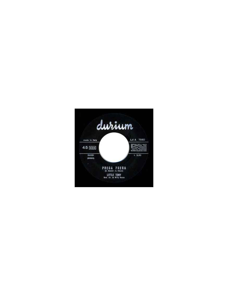 Prega Prega  [Little Tony] - Vinyl 7", 45 RPM