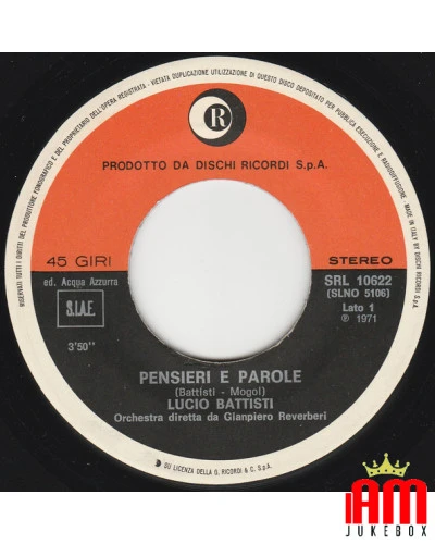 Italiano (Italian) [product.brand]13050522-2024-03-29-08-33-42 1 Vendita Vinili [product.weight]1 Shop I'm Jukebox iamjukebox.it
