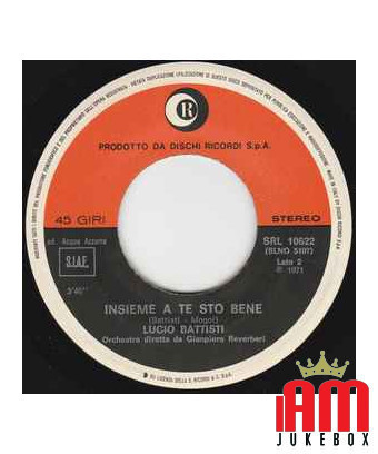 Thoughts and Words [Lucio Battisti] - Vinyl 7", 45 RPM [product.brand] 1 - Shop I'm Jukebox 