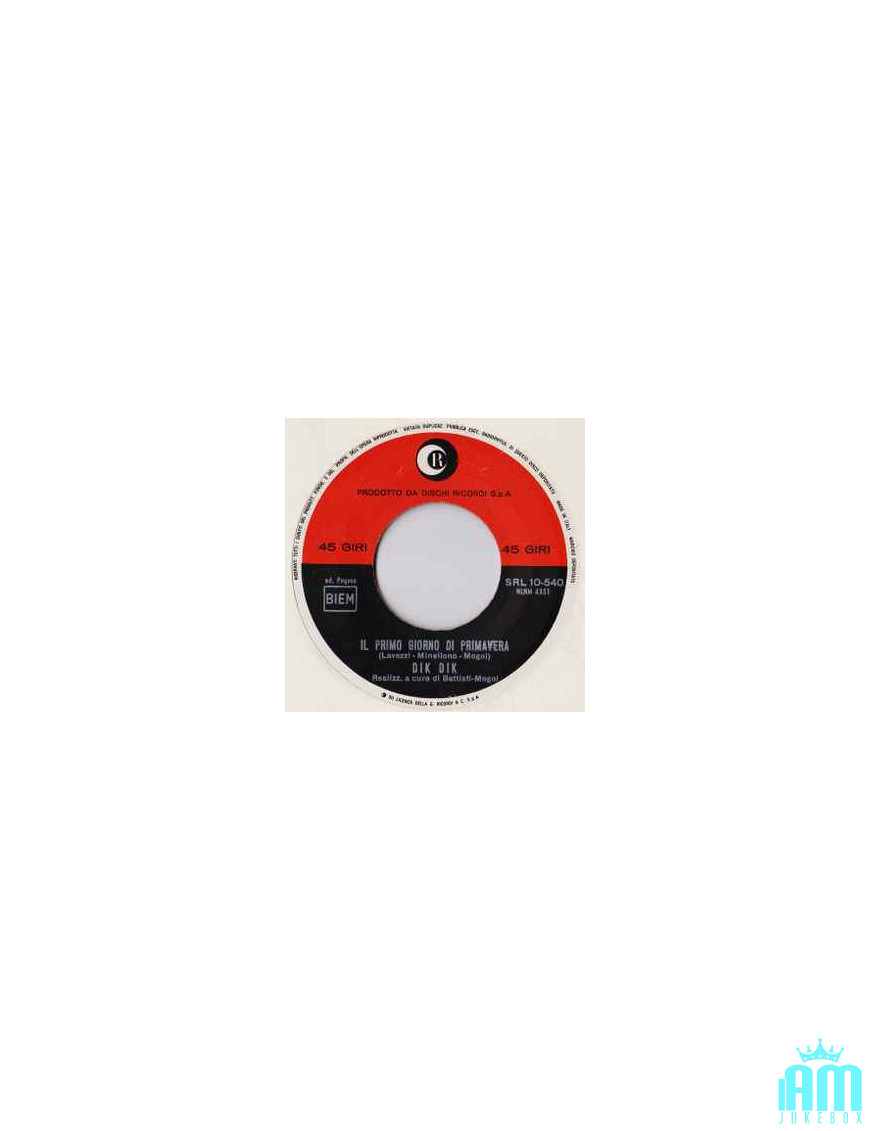 Der erste Frühlingstag [I Dik Dik] – Vinyl 7", 45 RPM [product.brand] 1 - Shop I'm Jukebox 