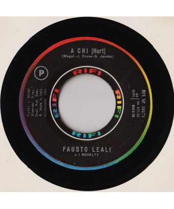 À qui [Fausto Leali EI Suoi Novelty] - Vinyle 7", Single, 45 RPM