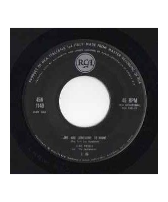 Êtes-vous seul ce soir? Je dois savoir [Elvis Presley] - Vinyl 7", 45 tr/min, Single [product.brand] 1 - Shop I'm Jukebox 