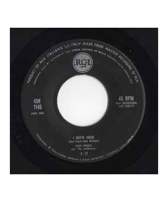Êtes-vous seul ce soir? Je dois savoir [Elvis Presley] - Vinyl 7", 45 tr/min, Single [product.brand] 1 - Shop I'm Jukebox 