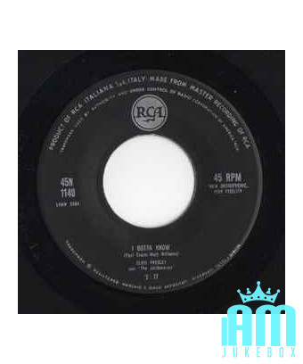Are You Lonesome To-Night? I Gotta Know [Elvis Presley] - Vinyl 7", 45 RPM, Single [product.brand] 1 - Shop I'm Jukebox 