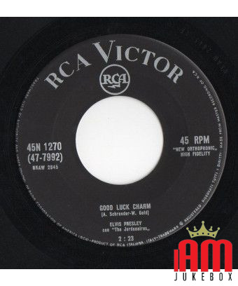 Good Luck Charm Anything That's Part Of You [Elvis Presley] – Vinyl 7", 45 RPM, Single [product.brand] 1 - Shop I'm Jukebox 