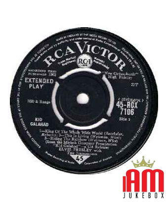 Kid Galahad [Elvis Presley,...] – Vinyl 7", 45 RPM, EP, Neuauflage, Mono