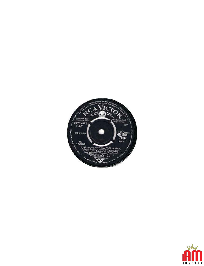 Kid Galahad [Elvis Presley,...] – Vinyl 7", 45 RPM, EP, Neuauflage, Mono [product.brand] 1 - Shop I'm Jukebox 